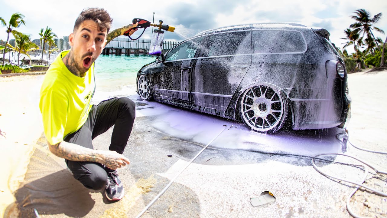 VW PASSAT R36 SNOWFOAM... FILTH!!