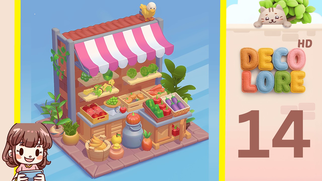 Decolore Level 14 Solution Walkthrough