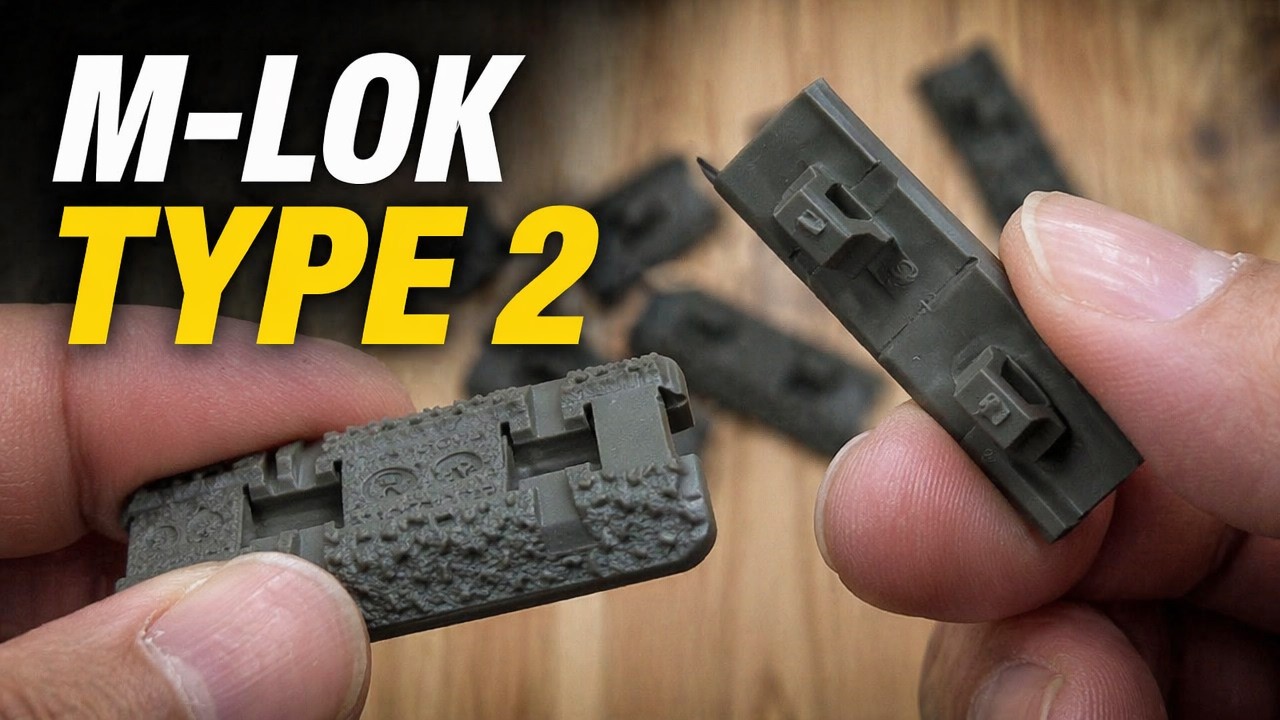 Magpul M-LOK Rail Covers Type 2 Unboxing