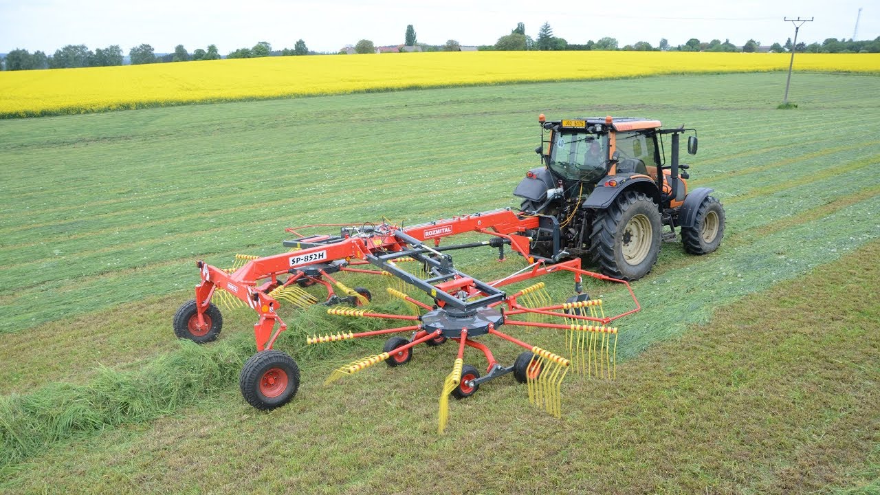 ROZMITAL – Shrnovač píce SP-682D & SP-772D & SP-852H / Make hay SP-682D & SP-772D & SP-852H