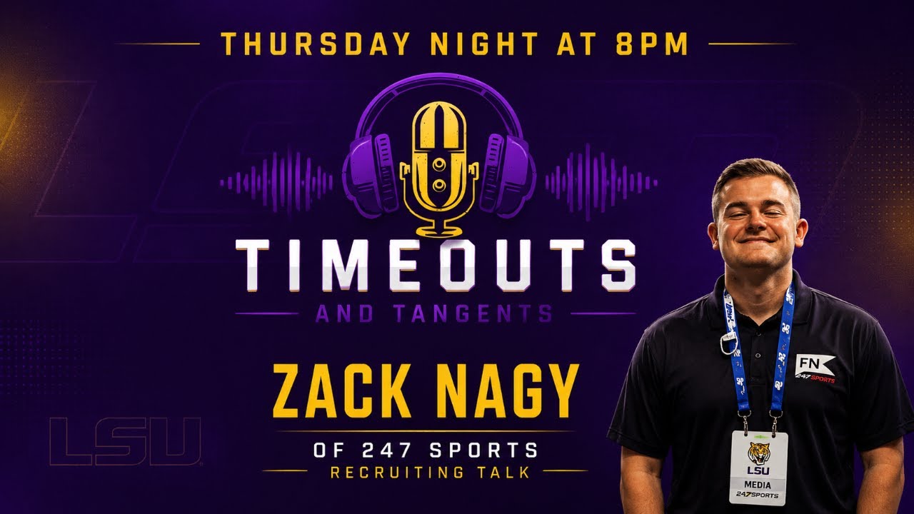 Zack Nagy of Geaux 247 and 247 Sports Joins the Show!