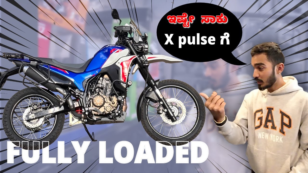 Hero X Pulse 210 Accessories ⚡️| NINJA H2R ತಗೊಂಡೆ 🤑