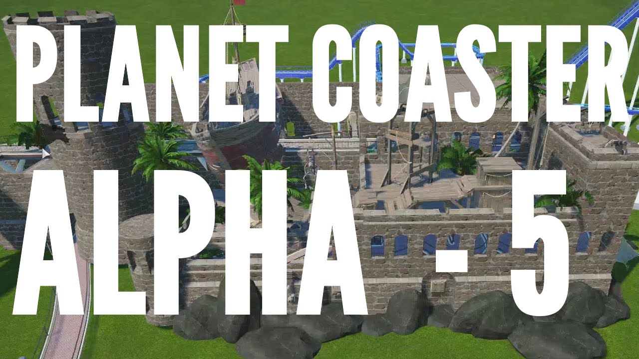 Planet Coaster Alpha - Part 5 - Queue Theming