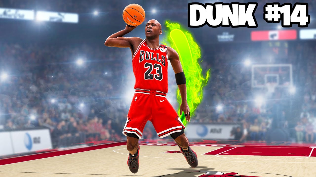 Dunking With The Michael Jordan On Every Team