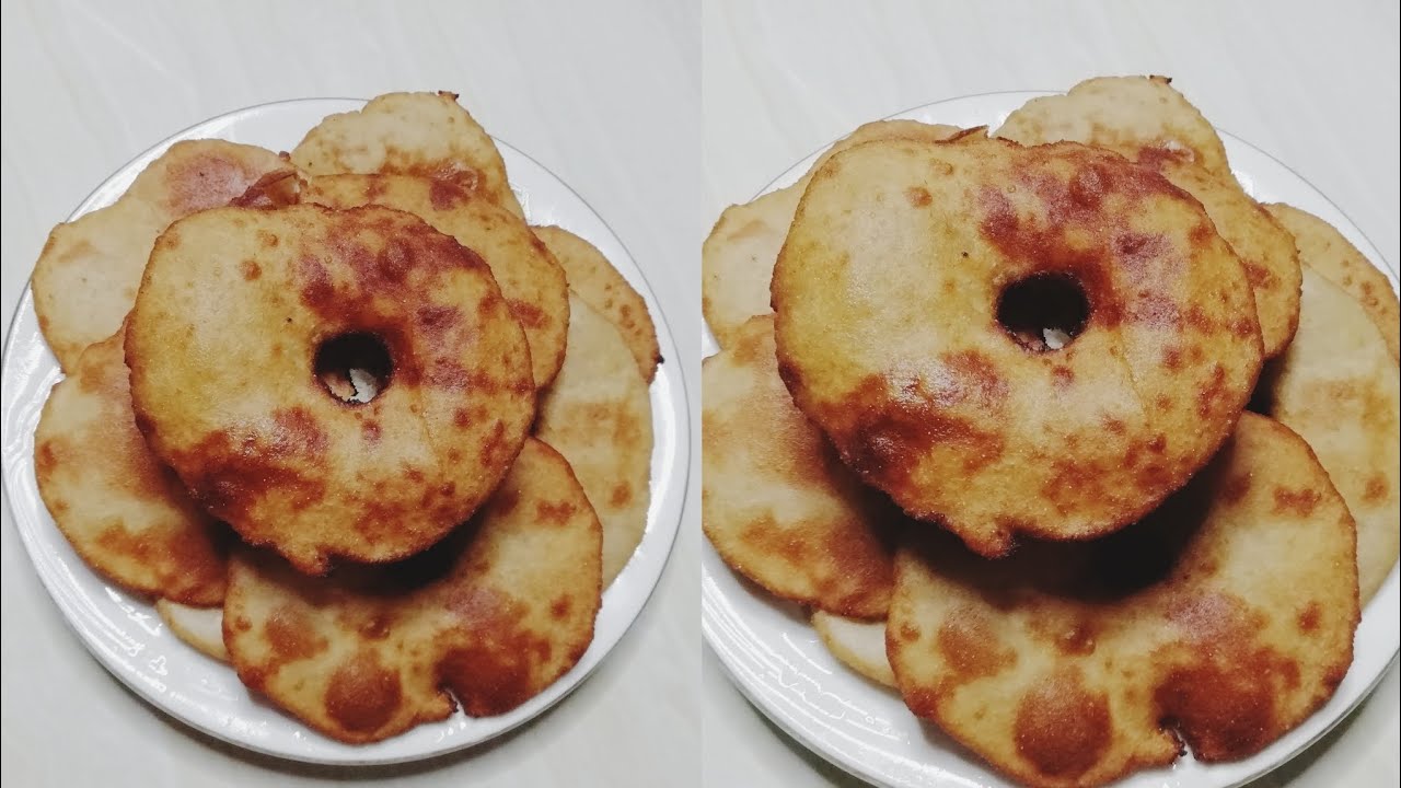 চালের গুঁড়া দিয়ে ডোনাট//Rice donut