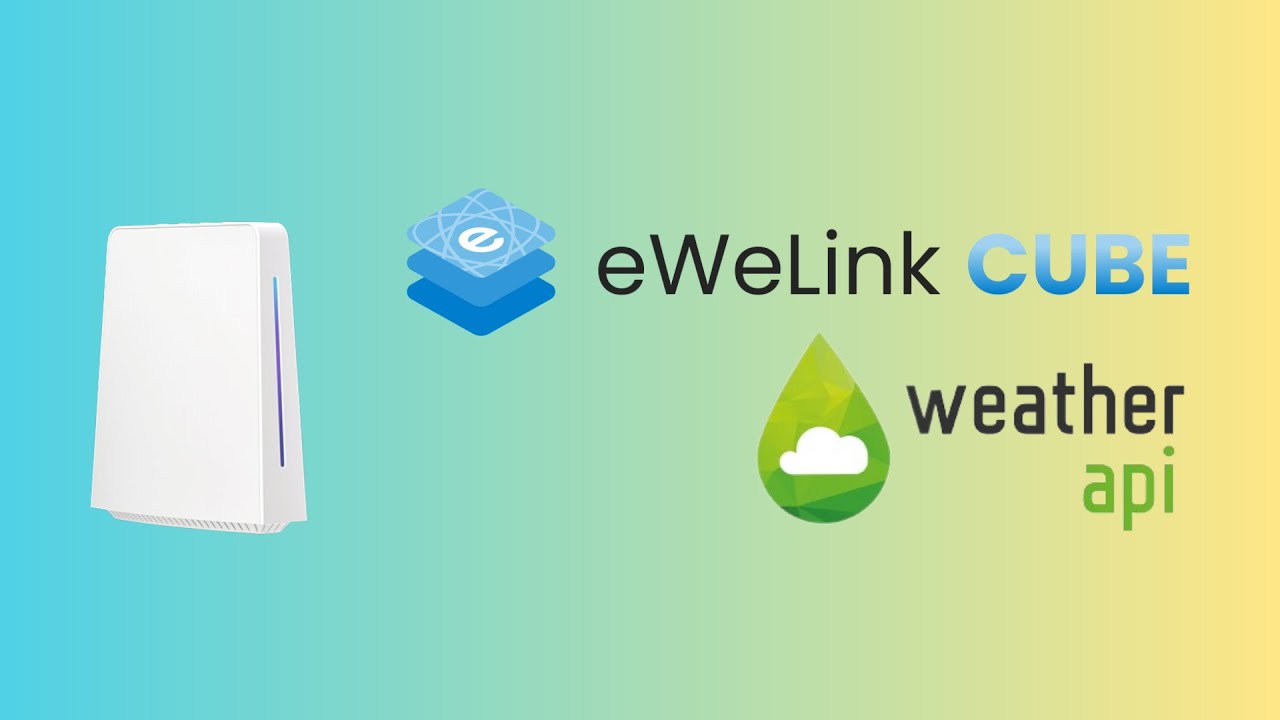 eWeLink CUBE: How to create a Weather Forecast tile