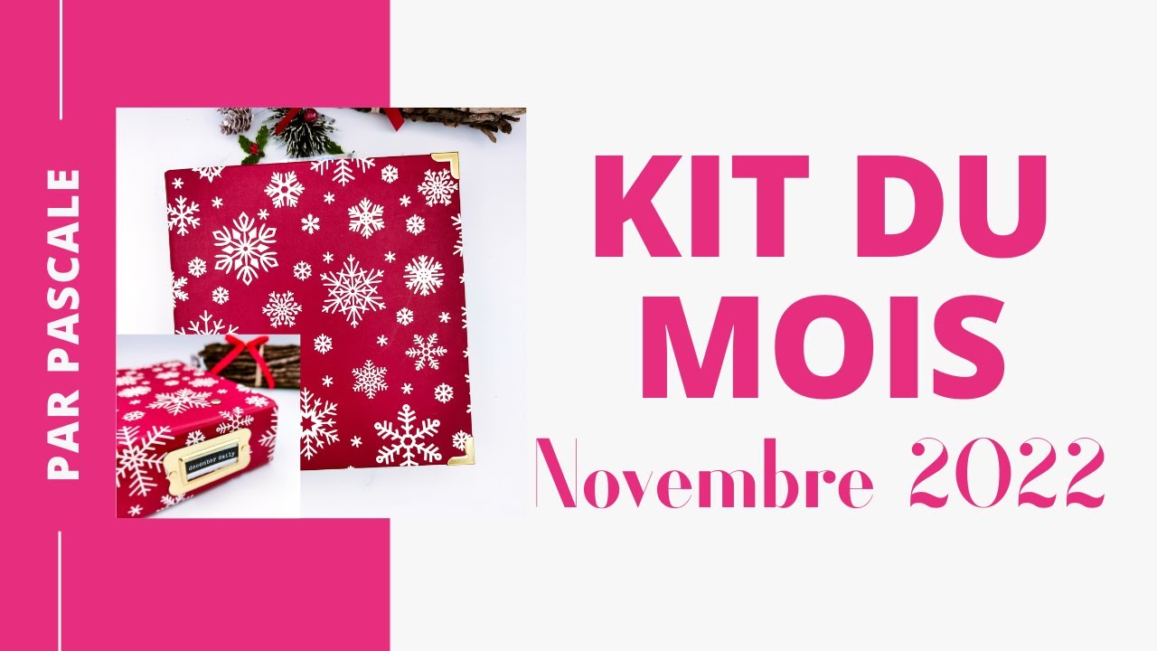Kit Novembre 2022 par Pascale - December Daily - un air noël pétillant
