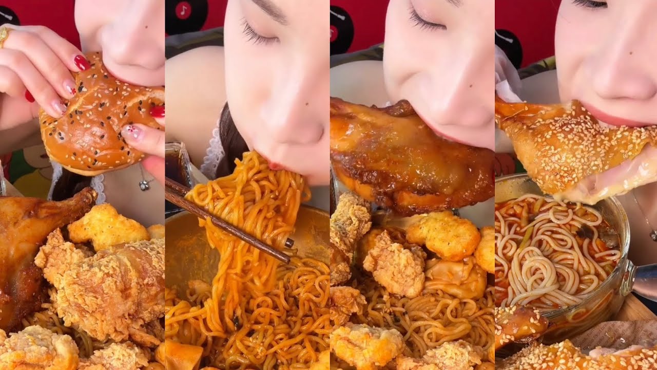 Wonton Fire Noodles Honey Glazed Chicken Drumsticks, Egg tart, Luosifen, Crispy & Roasted chicken