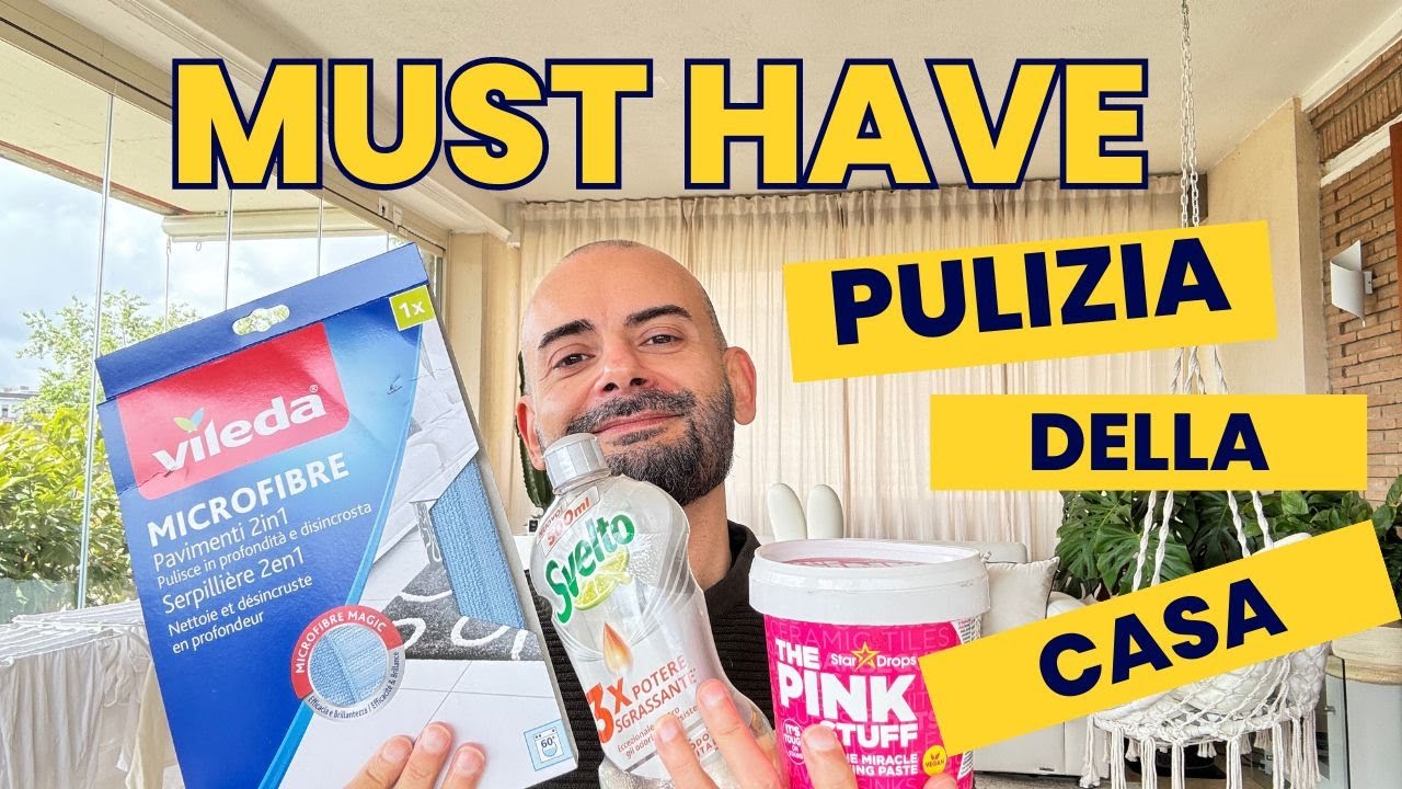 PULIZIA DELLA CASA: I MUST HAVE DEL PERIODO!