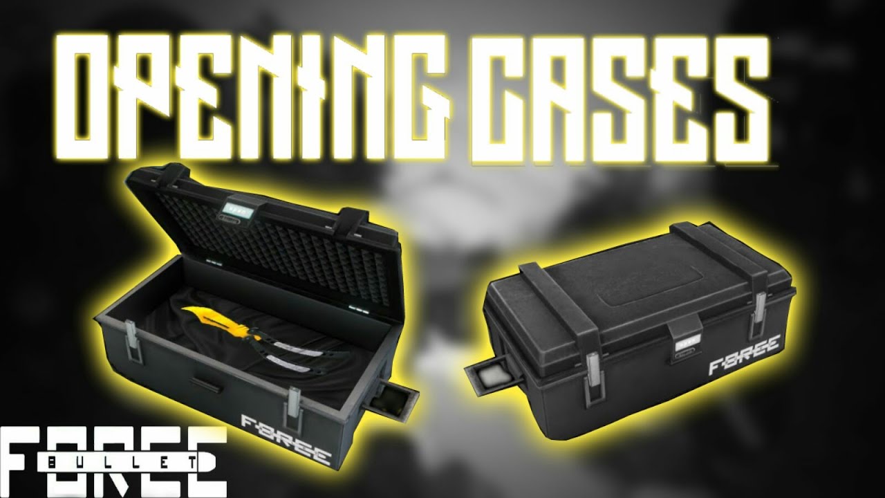 INSANE BULLET FORCE CASE OPENING | EPIC SKINS