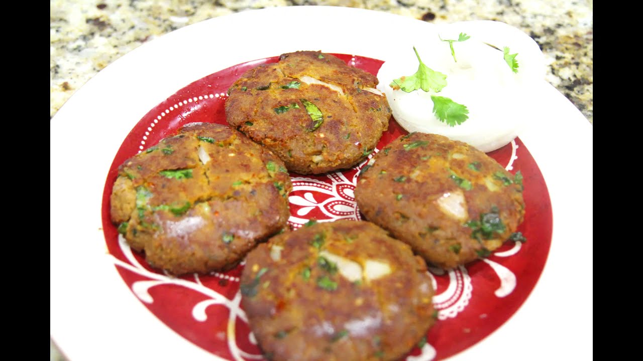 Delicious 'Beef Shami Kabab' Step By Step Recipe.