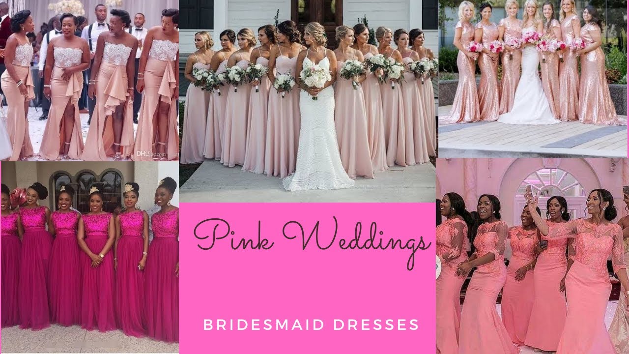 HAVING A PINK WEDDING? BRIDESMAIDS DRESSES INSPIRATION