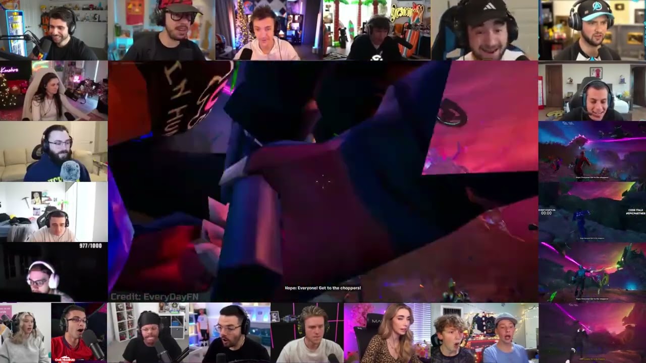 Fortnite Zero Hour Reaction Mashup