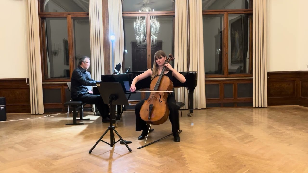 Brahms: Sonata in F Major, 1st mvmt.