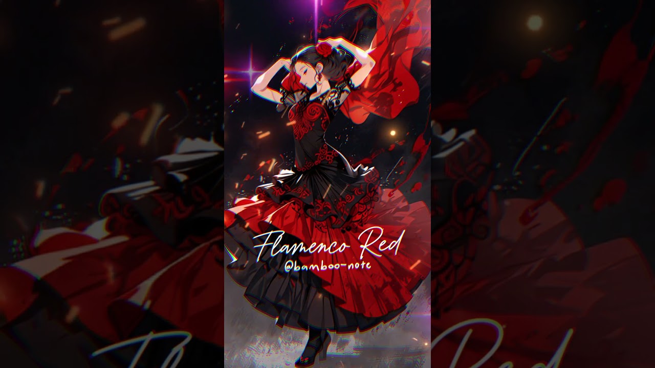 Flamenco Red 紅色佛朗明哥 When East Meets West!  