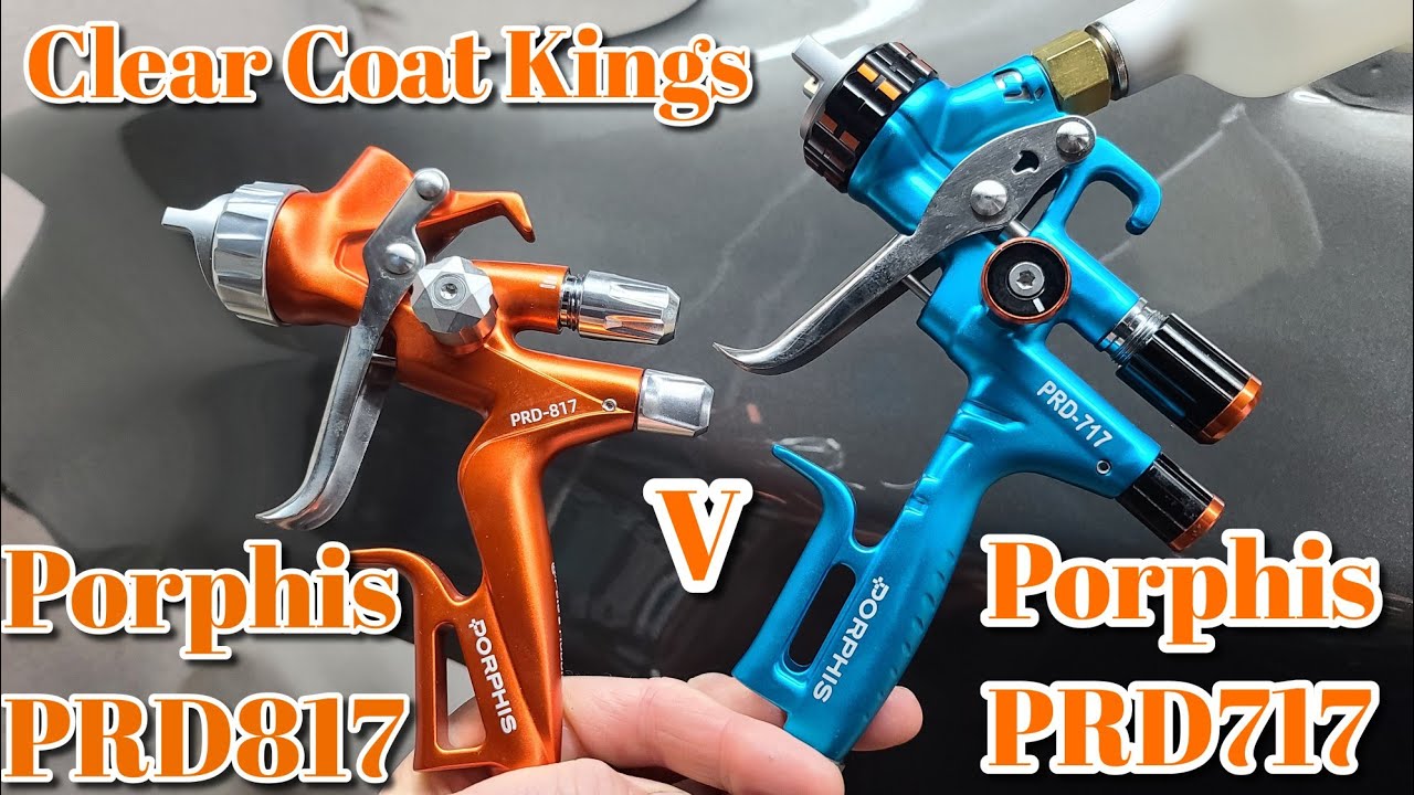 Porphis PRD817 против Porphis PRD717 Clear Coat Upol Maximum