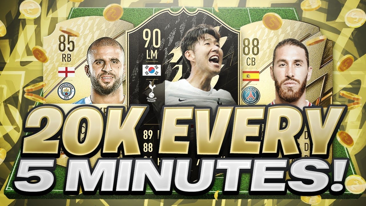20K EVERY 5 MINS FIFA 22 BEST TRADING METHODS (FIFA 22 SNIPING FILTERS & FLIPPING)