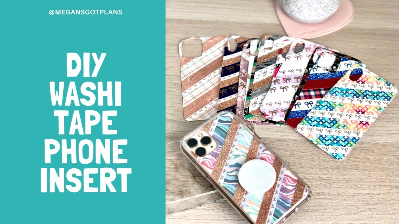 Washi Phone Case- DIY with Erin Condren washi