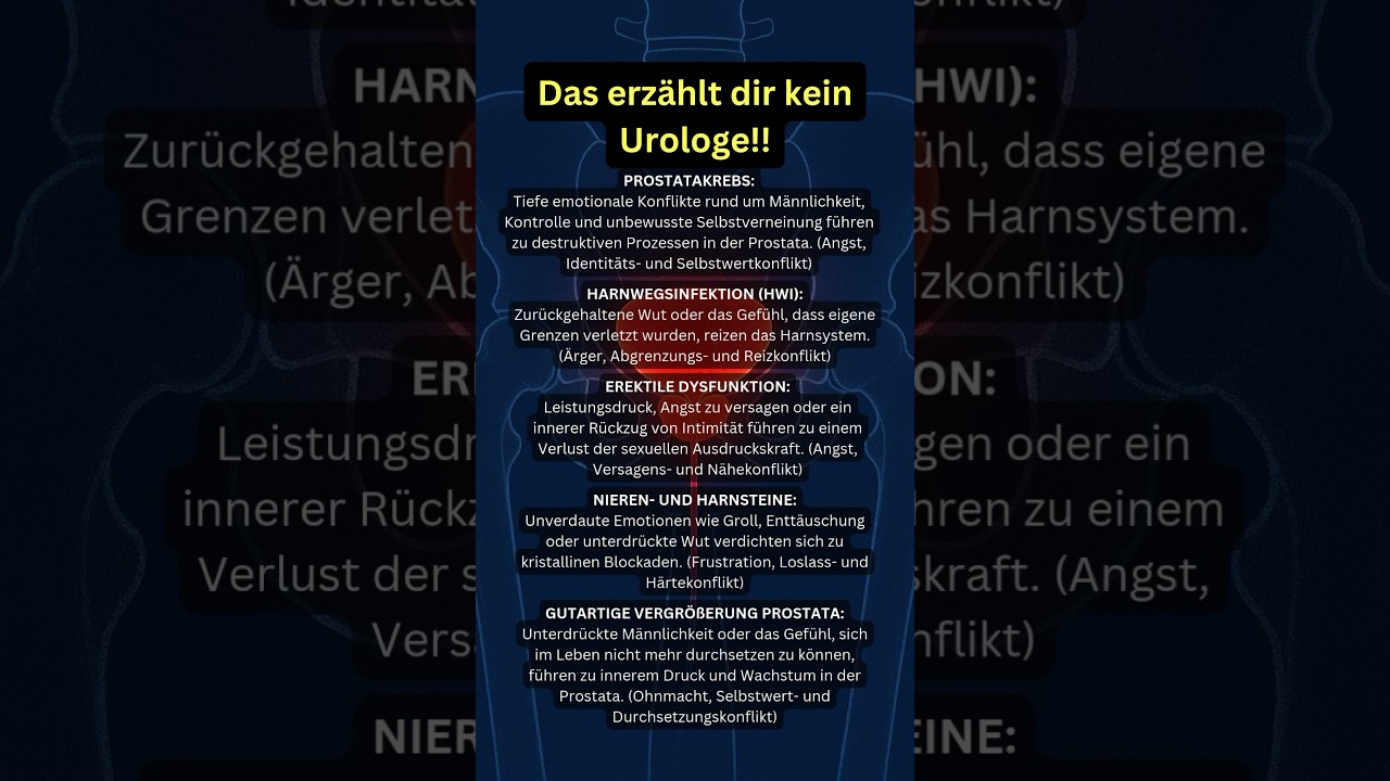 Männer leiden an ihren eigenen unterdrückten Emotionen…