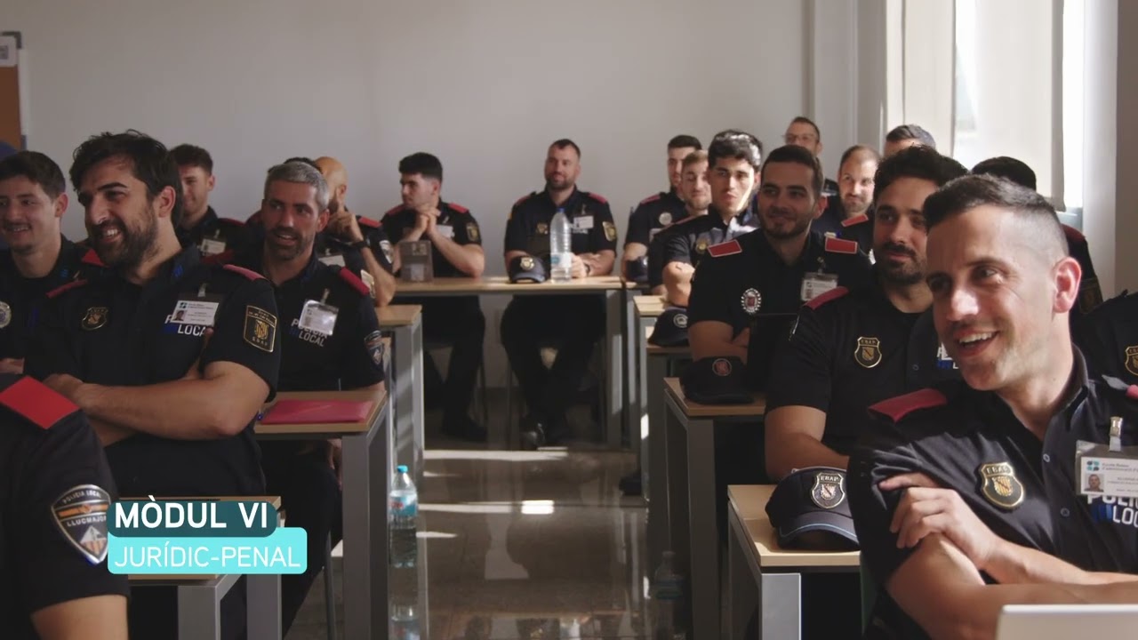 Vídeo Cloenda Curs basic de Policia local promoció 46 MALLORCA