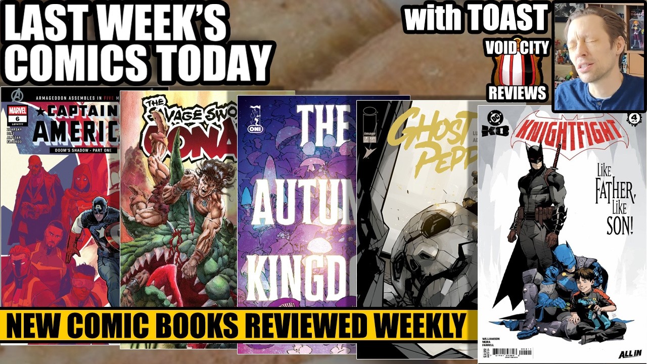 Last Week's Comics Today - Tuesday, February 10th, 2026 - Comic Reviews