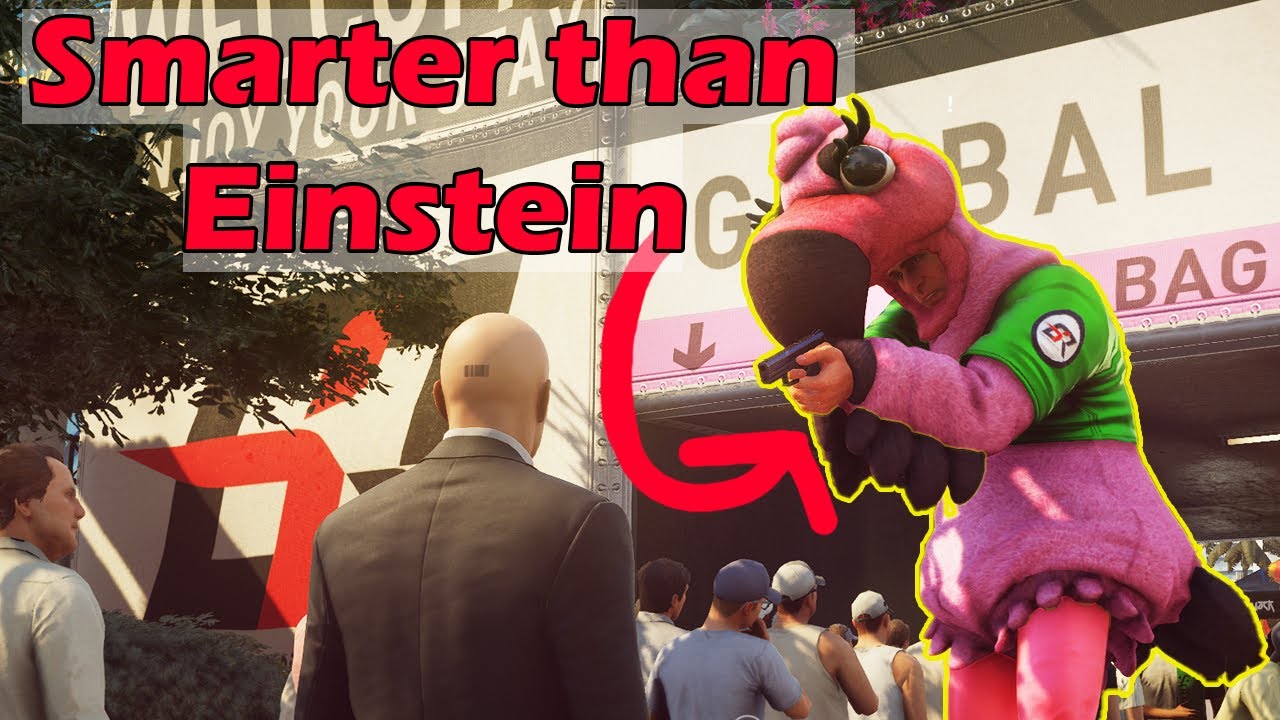 Hitman, But EVERYONE has 300 IQ and a Gun