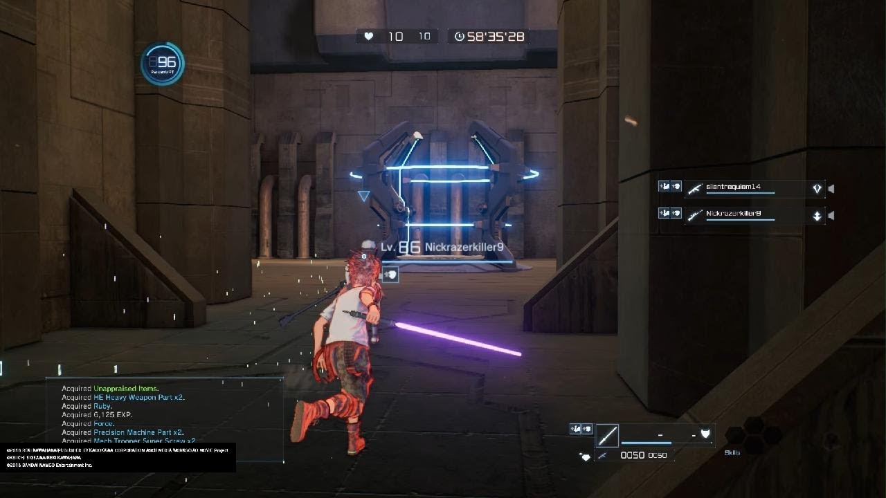 SWORD ART ONLINE: FATAL BULLET Online Co-op Boss Battle (PS5)