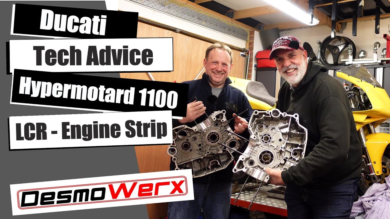 Ducati Hypermotard 1100 Engine Strip with Lamb Chop Rides