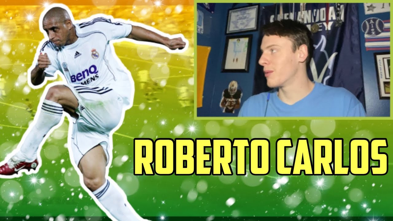 AMAZING! | American Watches ROBERTO CARLOS for the FIRST TIME! | Soccer Reaction