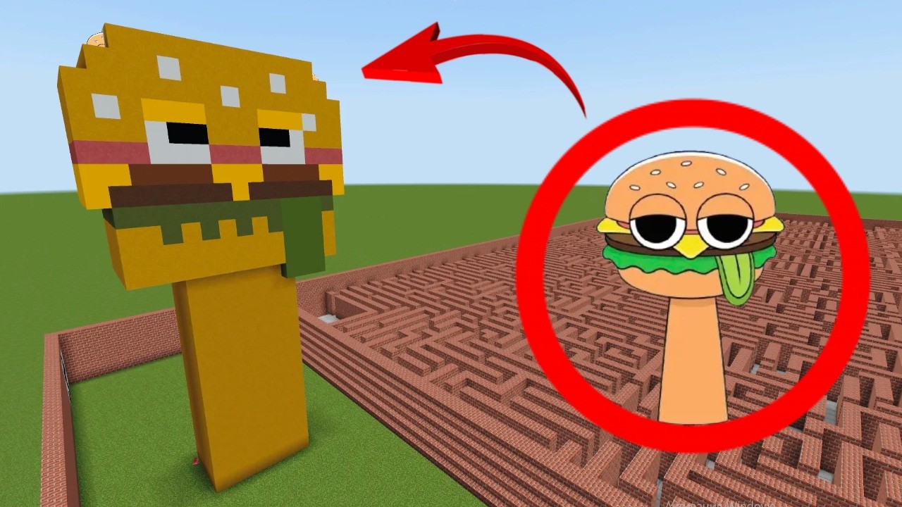 I Rebuilt Spawn Mr.Burger… Then EXPLODED It 😱💥 Tiny Burgers Came Out!