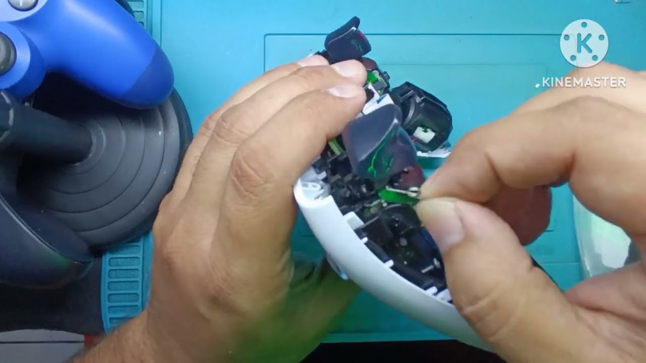 troca da mola dos botões ou gatilho L2 R2 controle dualsense PS5