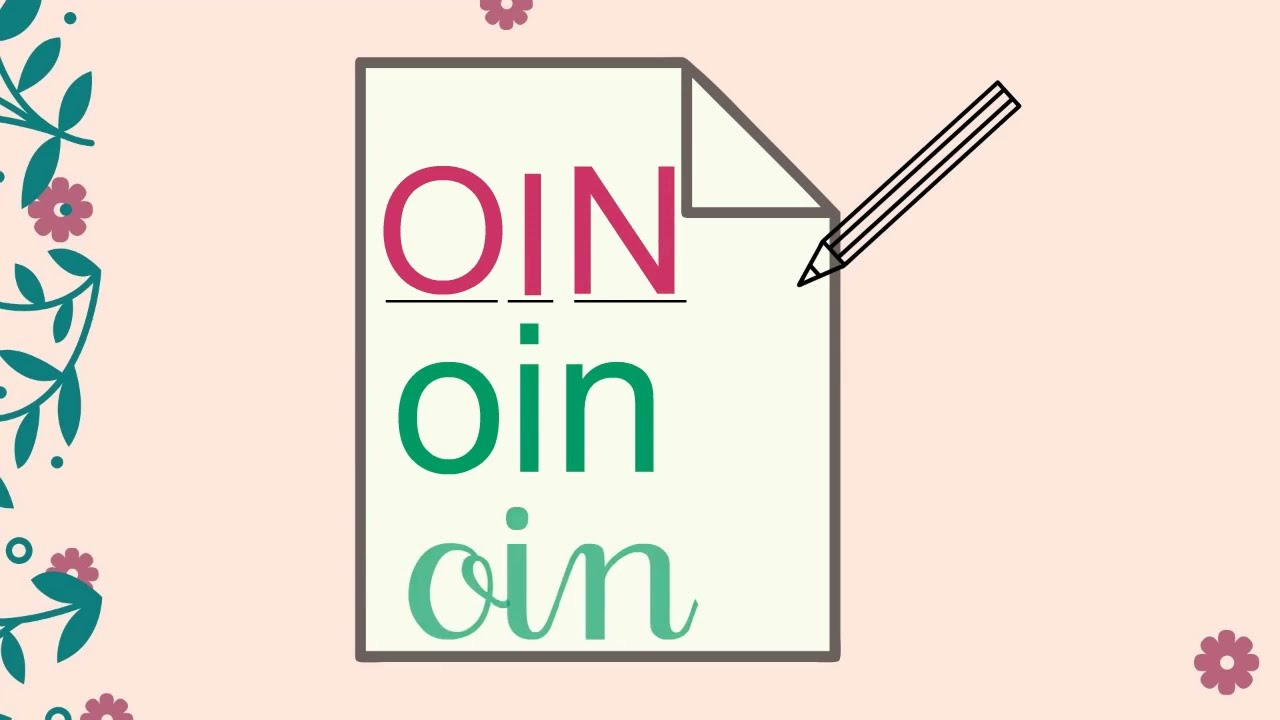 Lecture en CP : j'apprends à lire le son OIN