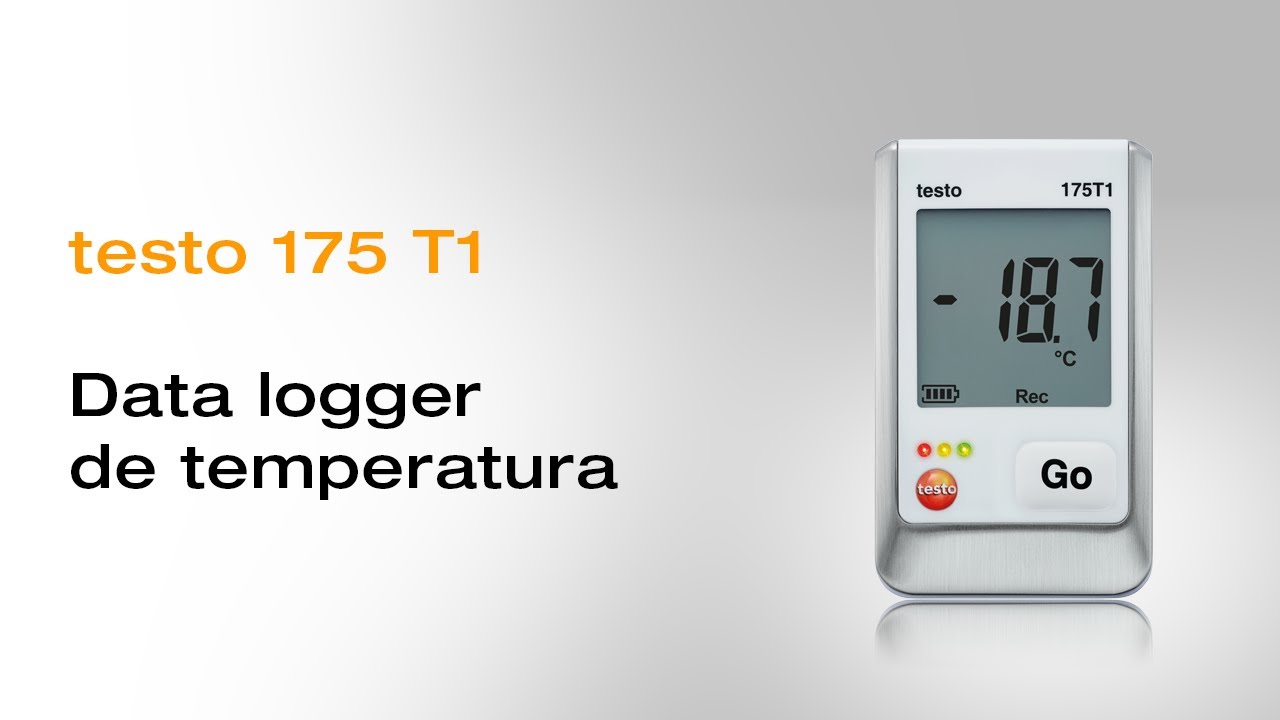 Testo 175 T1: data logger de temperatura de 1 canal | Be sure. Testo