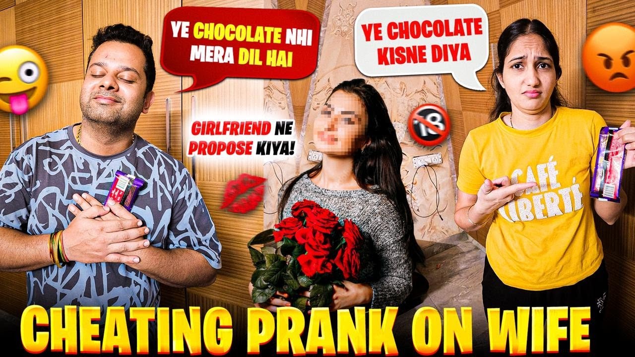 CHEATING PRANK ON WIFE  🚨|| PRANK GONE WRONG 😥 || GURGAON COUPLE 