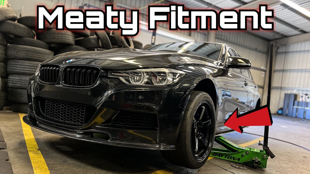 Meaty Tire Setup For My AWD 340i 👀