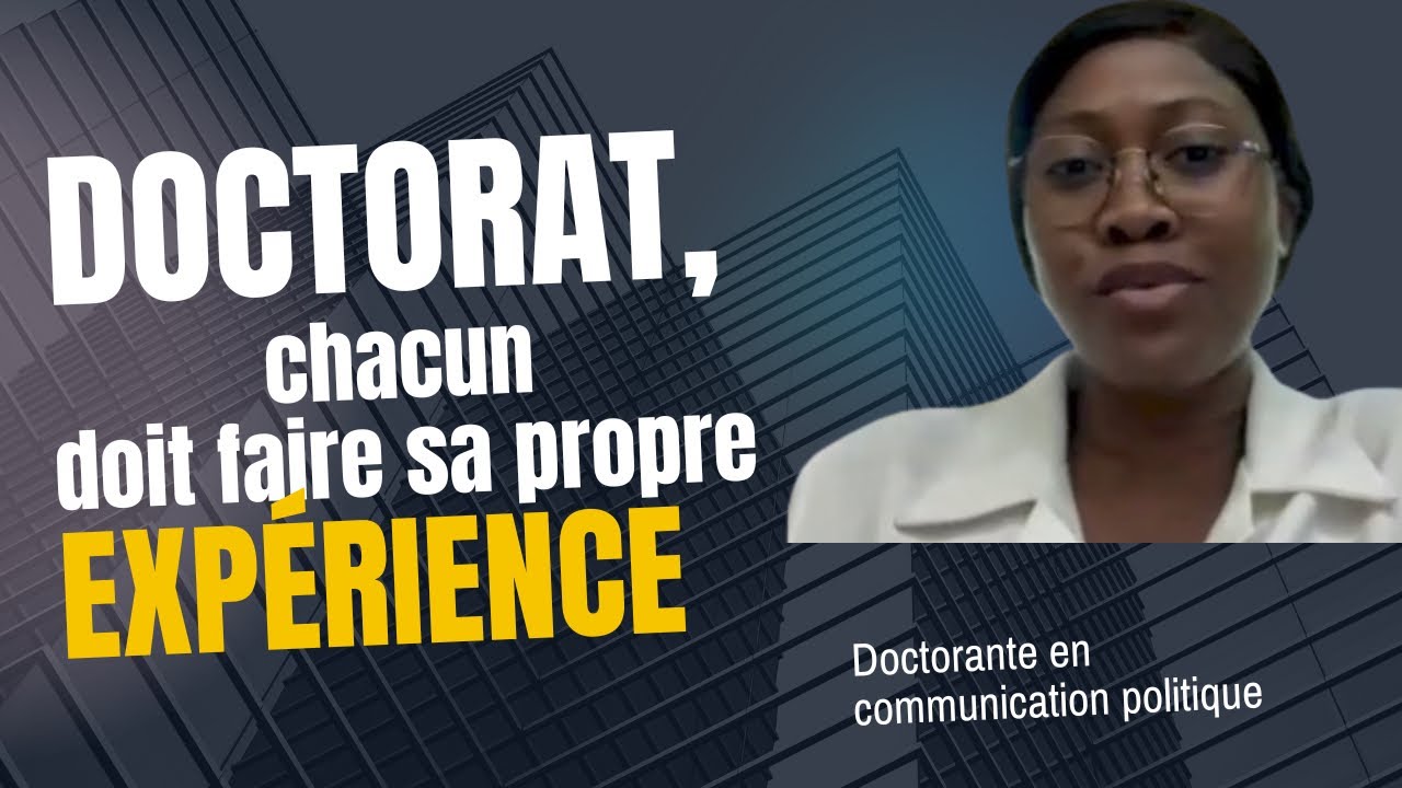 Doctorante en communication politique et des organisations (UFHB), Sinourou Coulibaly