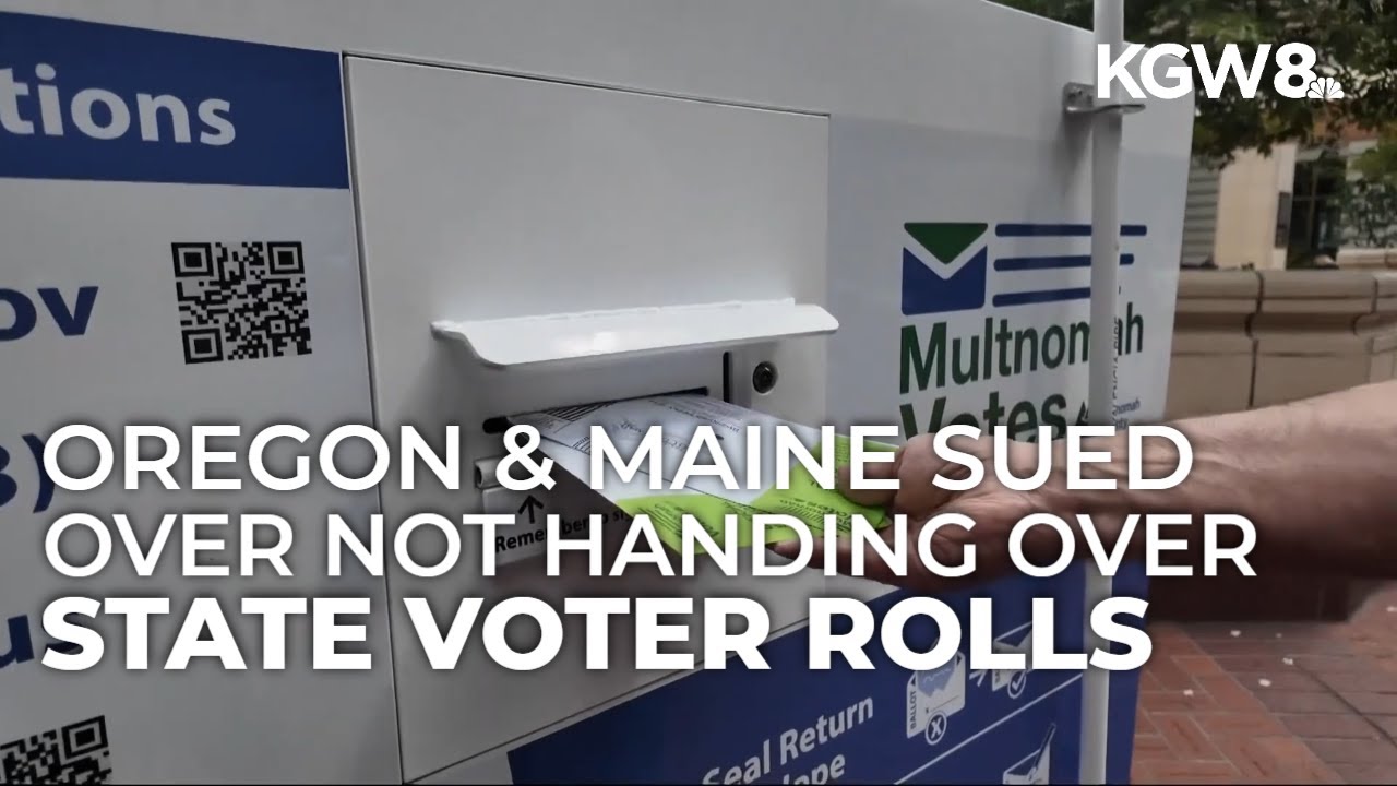U.S. Justice Department files lawsuit against Oregon for voter list access