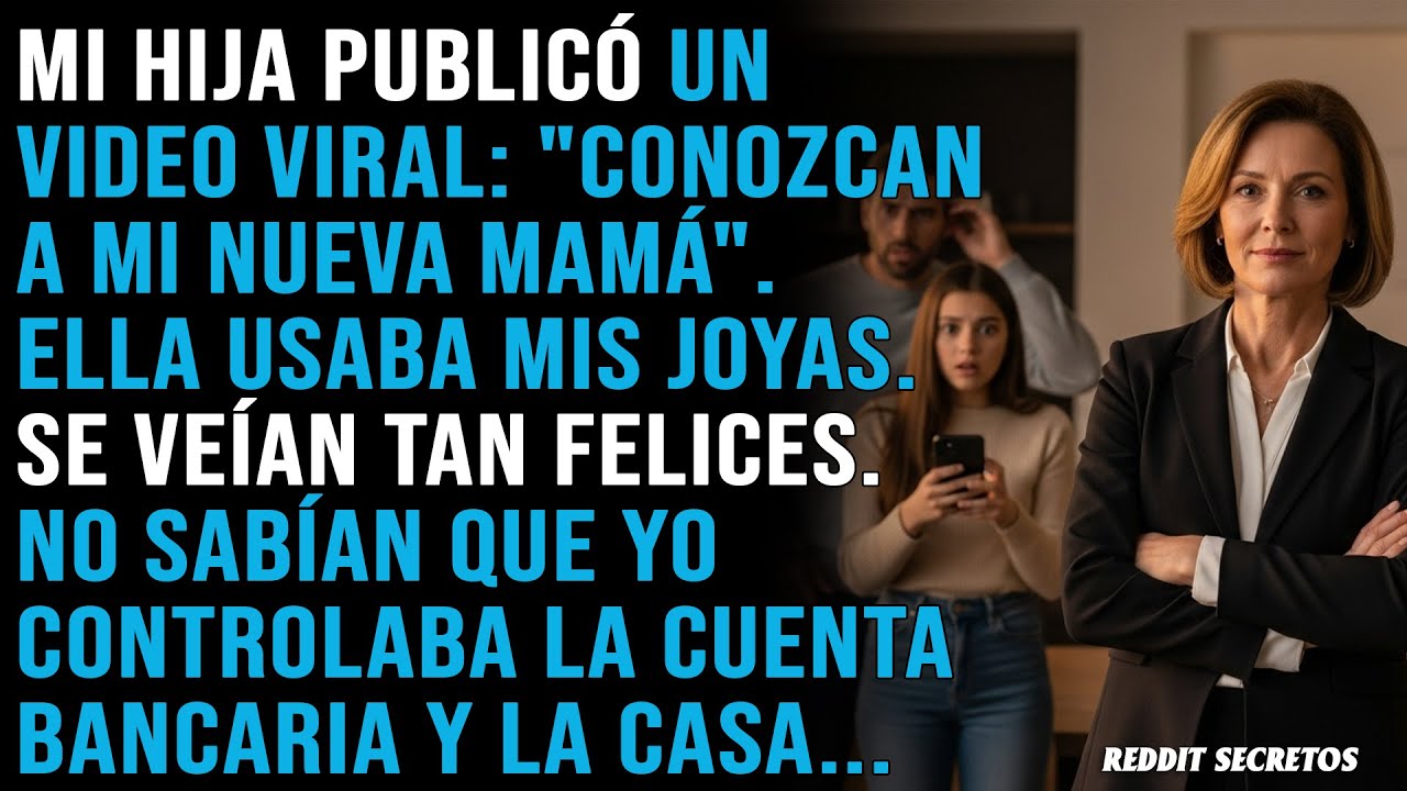 Mi hija publicó a su “nueva mamá” en TikTok... es la amante de mi esposo.. yo soy la madre biológica