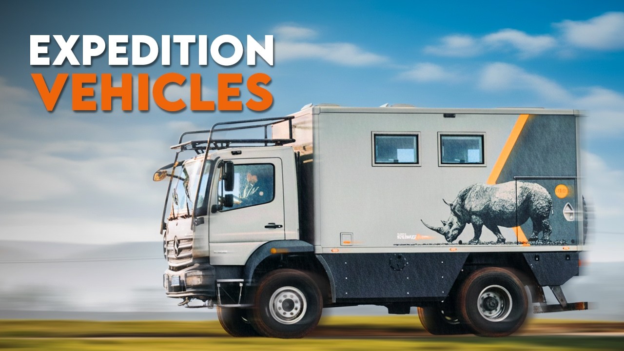 25 Off-Road Expedition & Overlanding Vehicles Built to Tackle Rugged Terrain