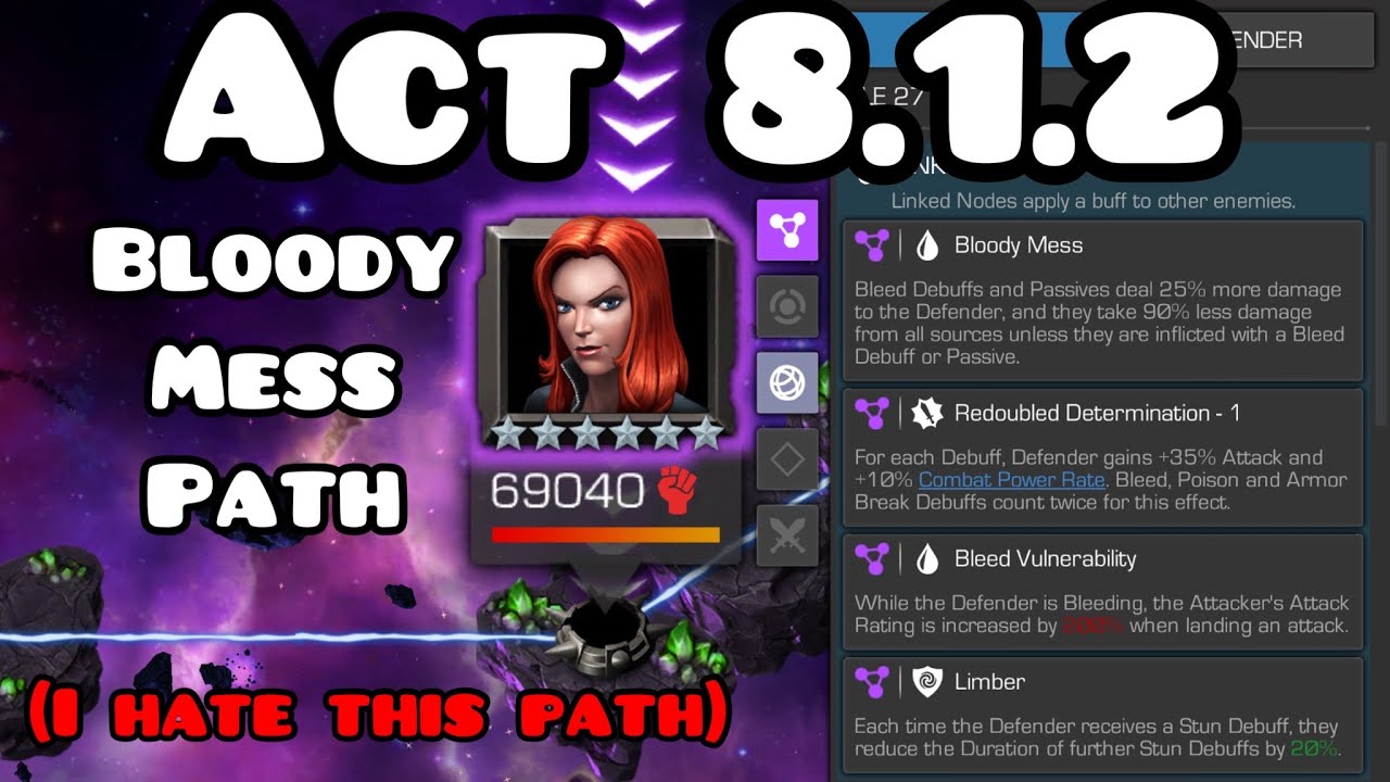 Act 8.1.2 - Bloody Mess Path (Boss Black Panther CW) 7 Revive - LFMM