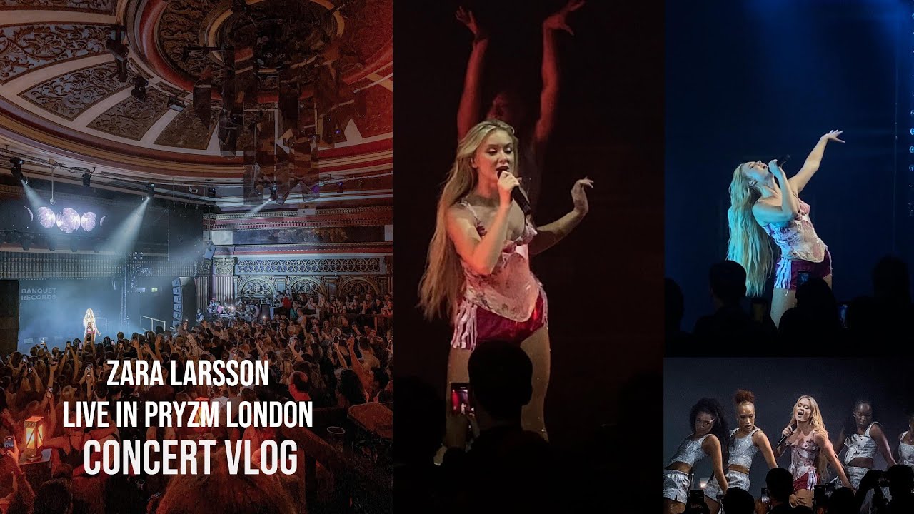 Zara Larsson in London zien! // Zara Larsson live pryzm kingston london banguet records 21.06.2024