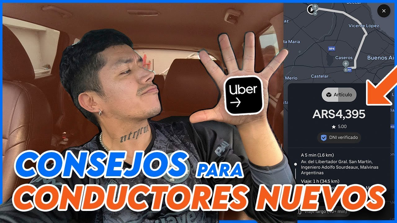 5 TIPS para Conductores de UBER DRIVER: Ganancias, Seguridad, GPS, Cómo funciona en AUTO y MOTO