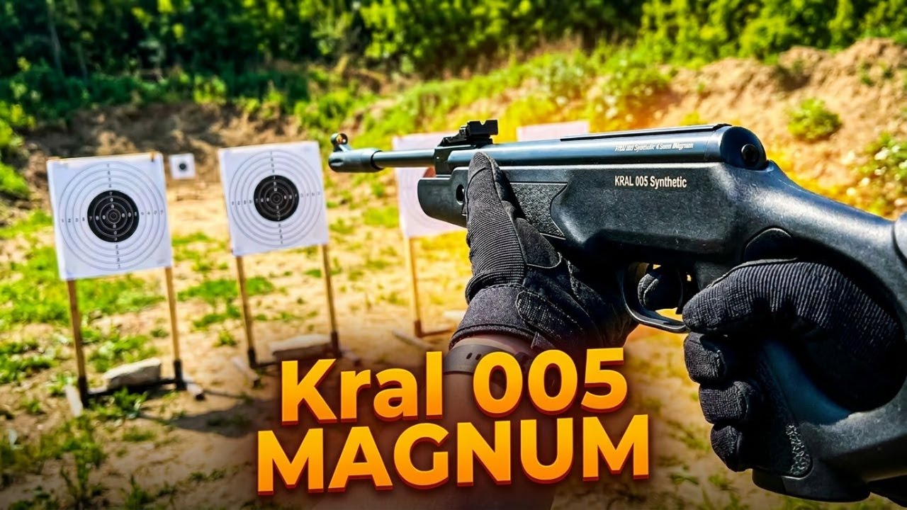 Винтовка пневматическая Kral 005 Syntetic 4,5 мм Magnum #hunting #gunreview 