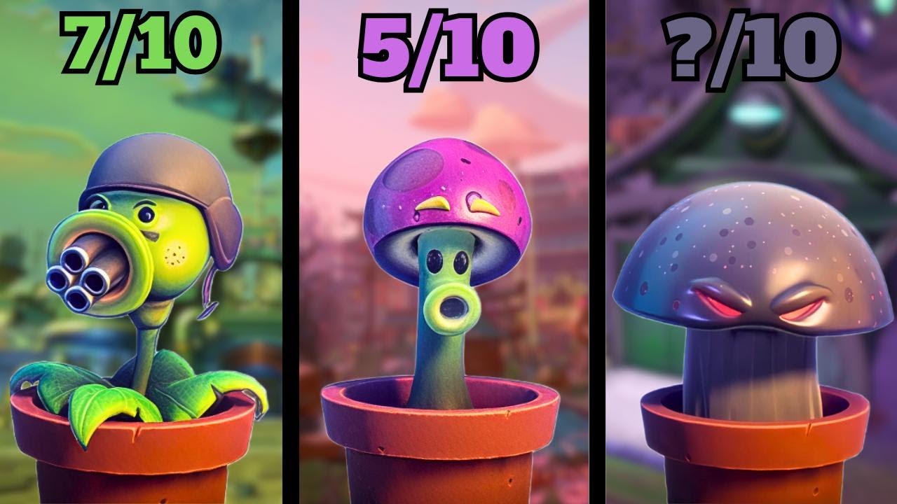 Todas las MACETAS de PVZ GW2 Analizadas en un minuto