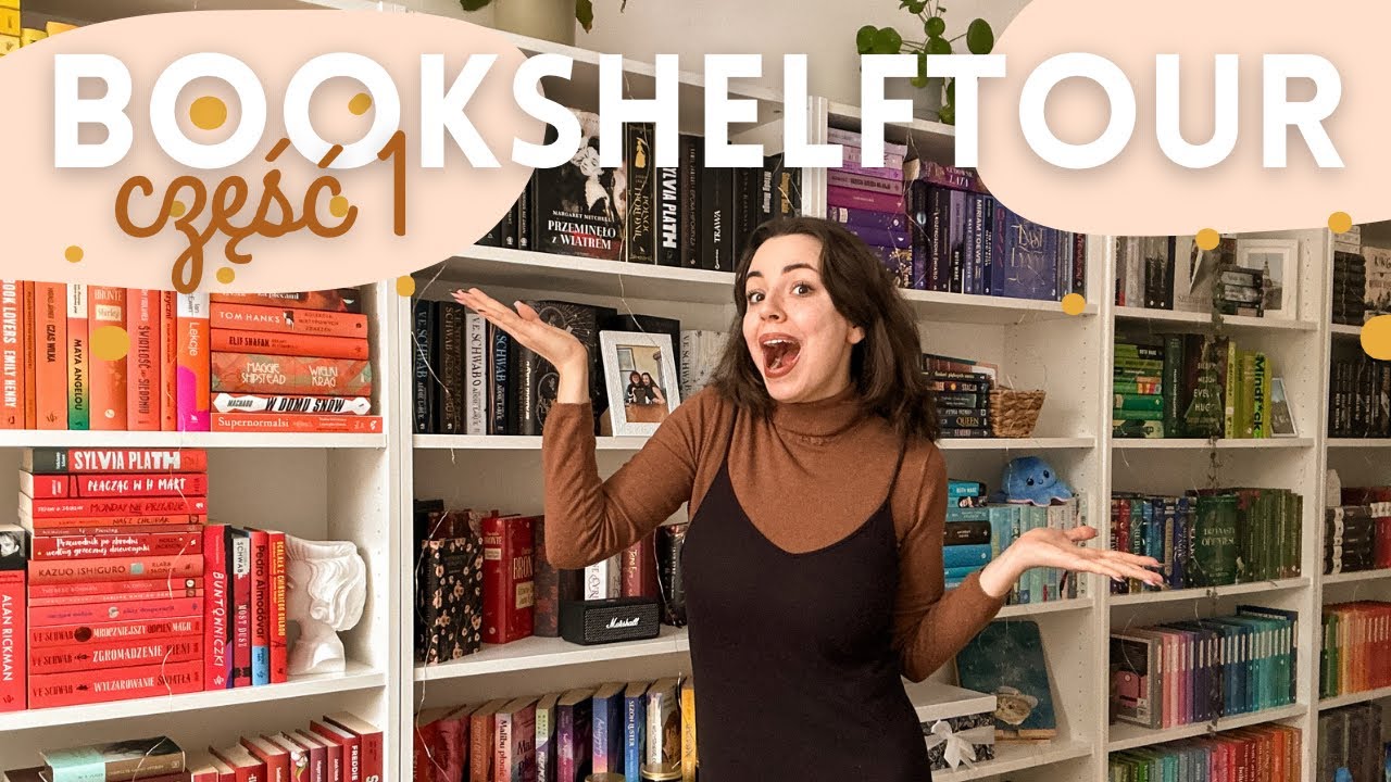 bookshelftour część 1 • prawie 700 książek!