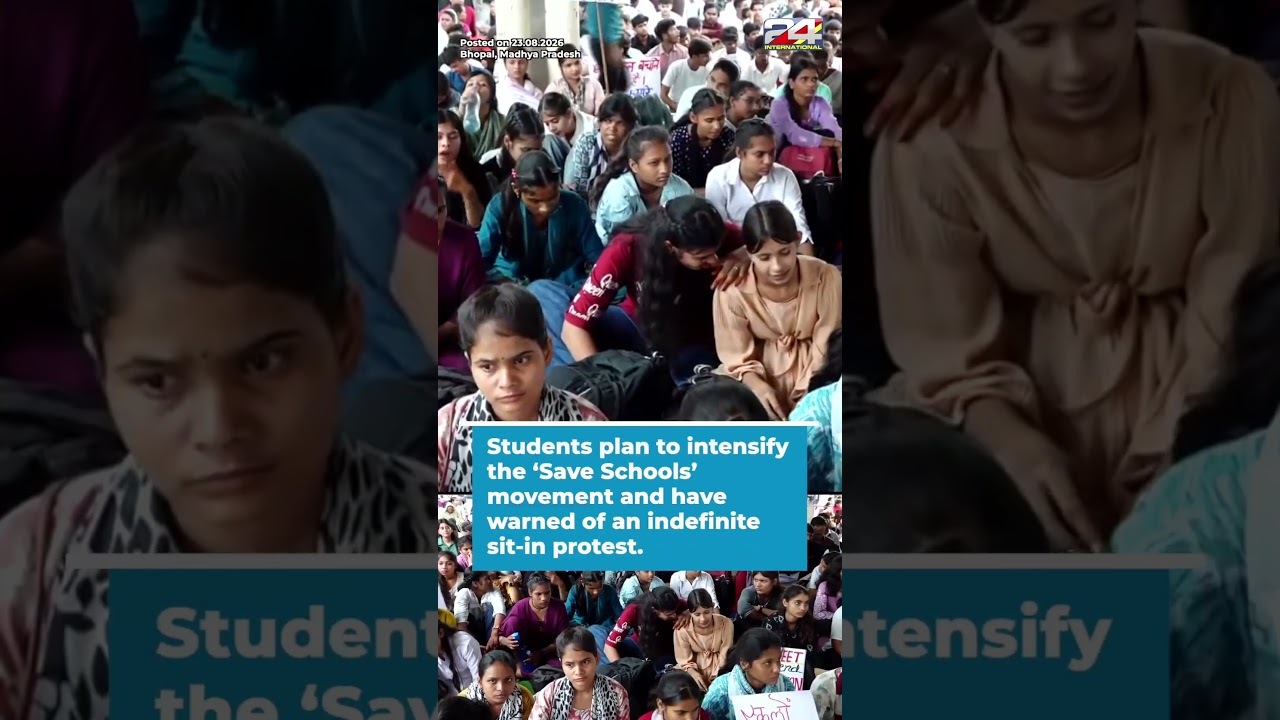 Gen Z & Alpha Hit Bhopal Streets To Save MP Schools