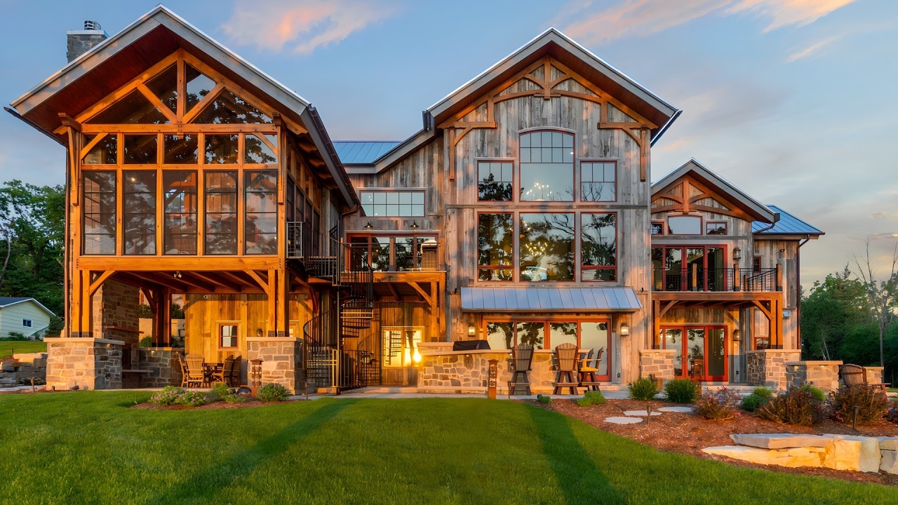 Custom Build Mansion in Kansasville, Wisconsin | Full Home Tour