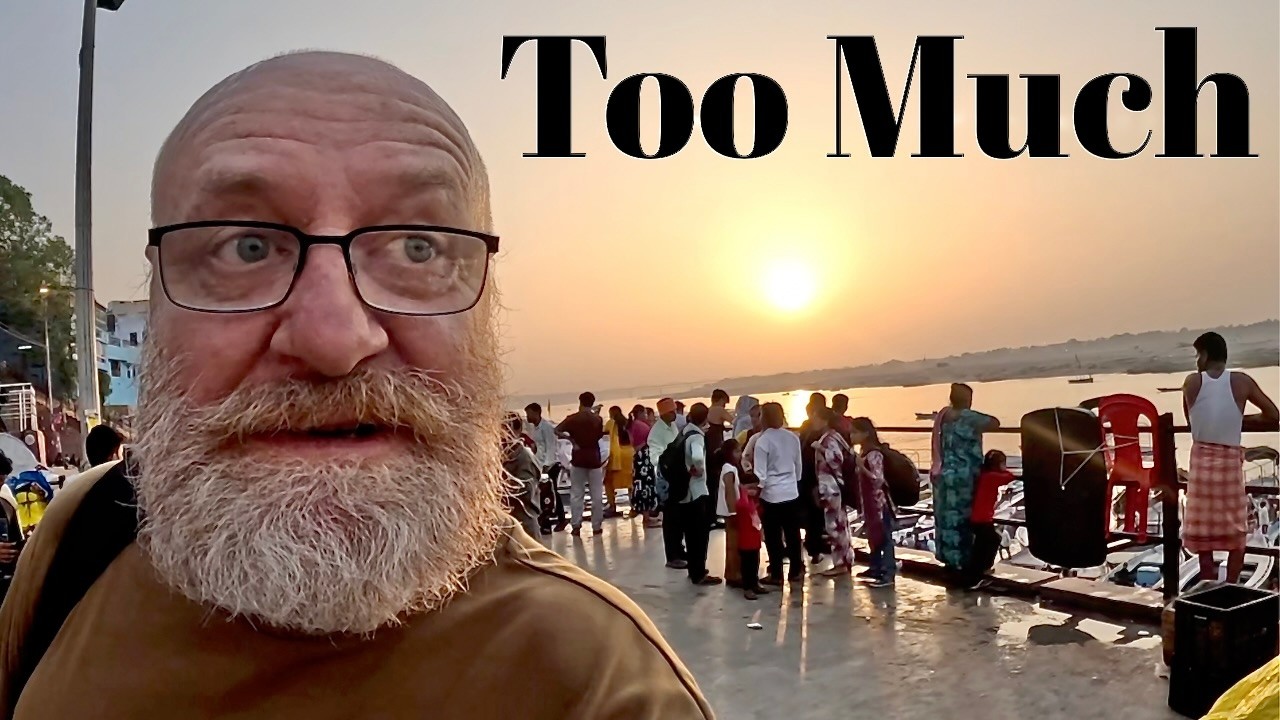 I've gotta get out. I'm getting frustrated! Varanasi.