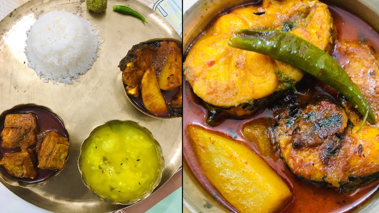 মাছে ভাতে বাঙালি | বোয়াল আর সঙ্কর মাছ দিয়ে দুপুরে জমিয়ে ভাত খেলাম