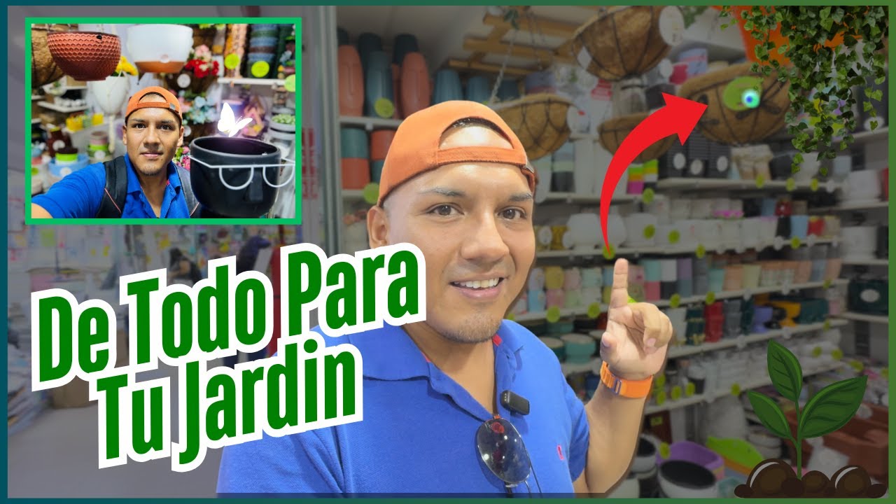 ¡Descubrimos la NUEVA TIENDA de JARDINERÍA en Lima! 🌿🌞 (Macetas, Fertilizantes y más)